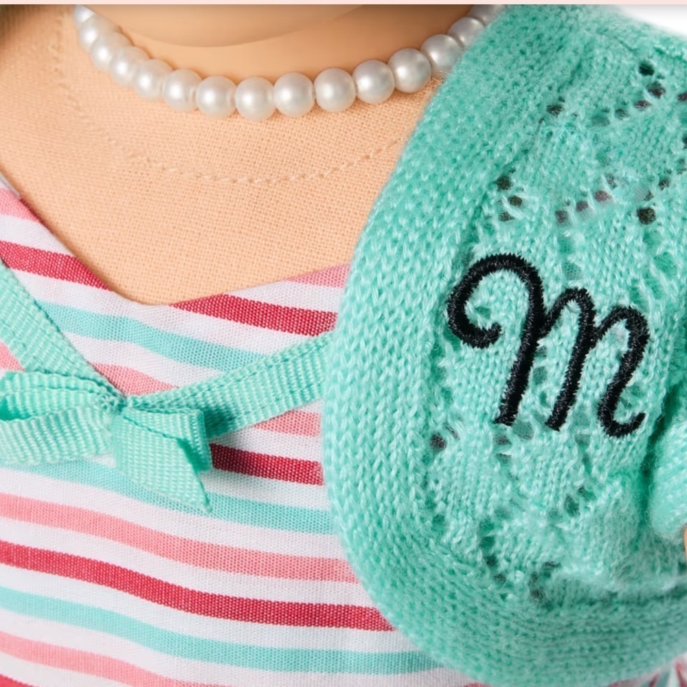 American girl BeForever Maryellen’s Accessories purse, gloves, pearls new in box - Picture 8 of 12